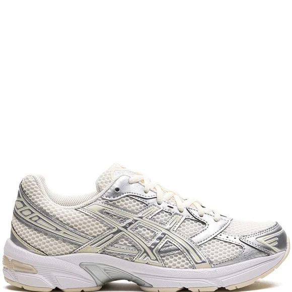 Asics | Shoes | Asics Silver Sneakers With Mesh Upper And Asics | Shoes | Asics Silver Sneakers With Mesh Upper And
